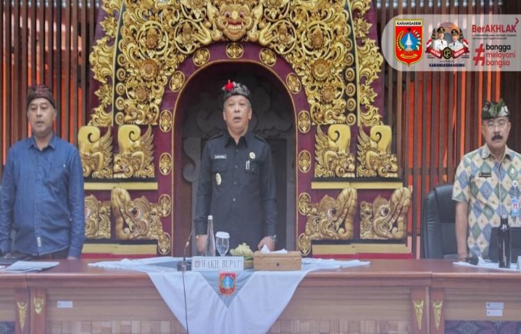 Pemkab Karangasem Perkuat Komitmen Transparansi Keuangan Daerah Melalui Entry Meeting BPK